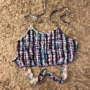 Brand new never worn BOOHOO crop top